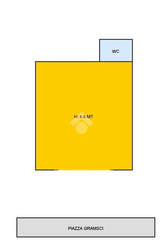 Negozio in Piazza Antonio Gramsci 2, Albano Laziale, {3} - Planimetria 1