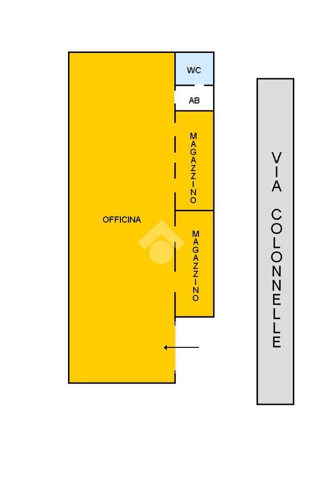 Laboratorio in Via Colonnelle 7, Albano Laziale, {3} - Planimetria 1