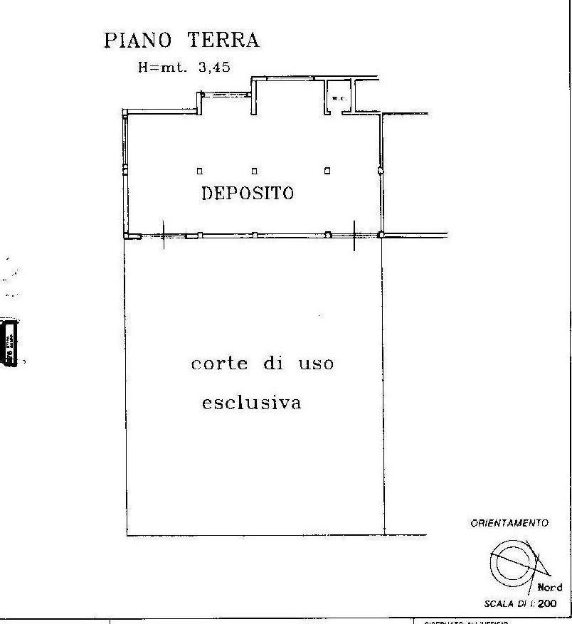 Laboratorio in , Monteprandone, {3} - Planimetria 1