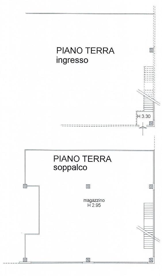 Magazzino in Via dei Castani 28, Martinsicuro, {3} - Planimetria 1