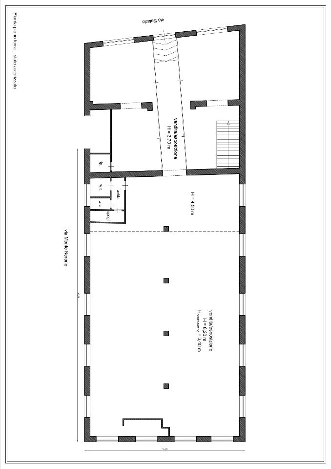 Negozio in Via Salaria 180, Castel Di Lama, {3} - Planimetria 1