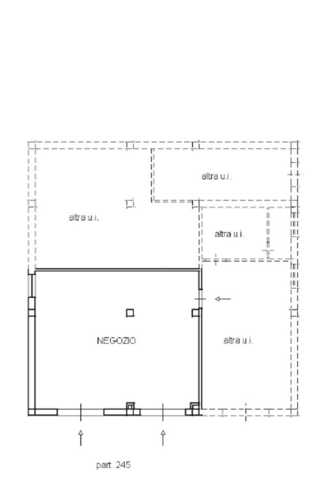 Negozio in Via Risorgimento 2, Citta' Di Castello, {3} - Planimetria 1