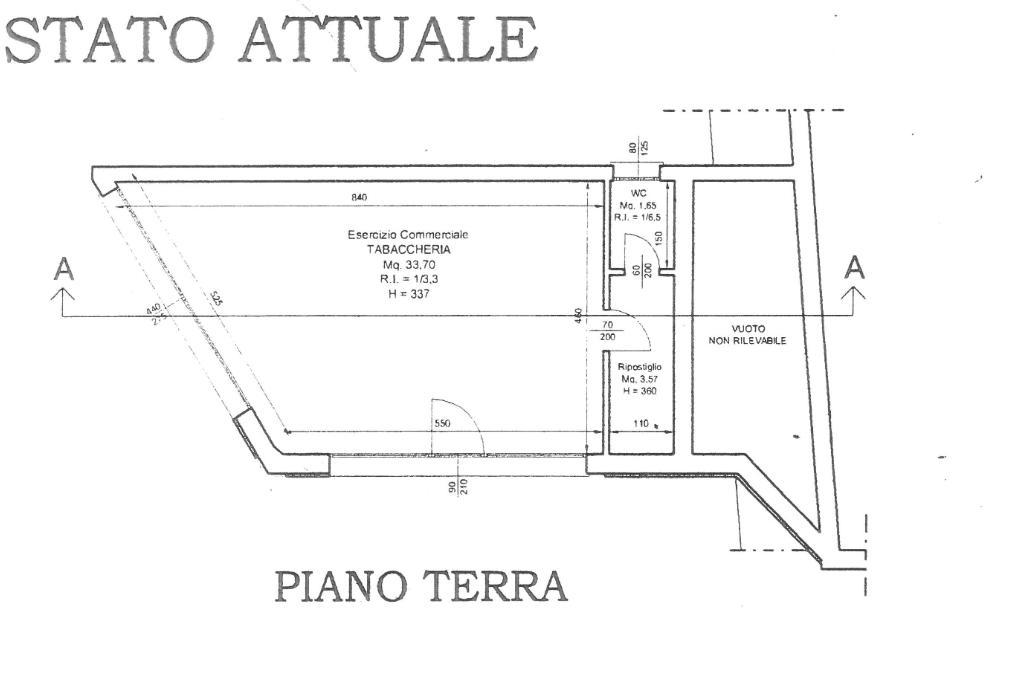 Negozio in Via Rotonda 1 Maggio 8, Cervia, {3} - Planimetria 1