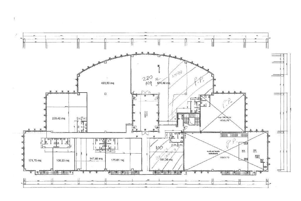 Ufficio in Via Sandro Pertini 4, Cazzago San Martino, {3} - Planimetria 1