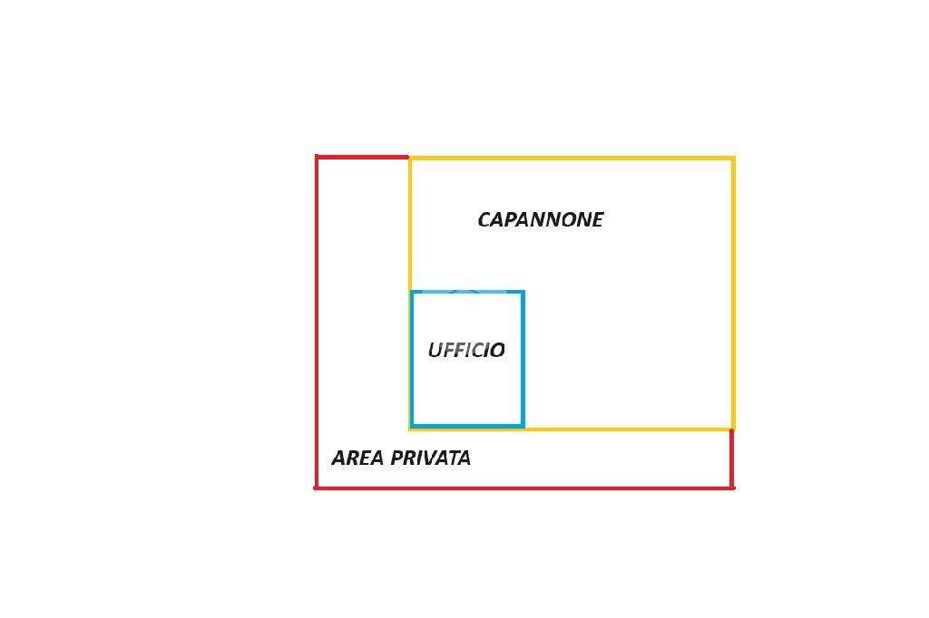 Capannone in , Rodengo Saiano, {3} - Planimetria 1