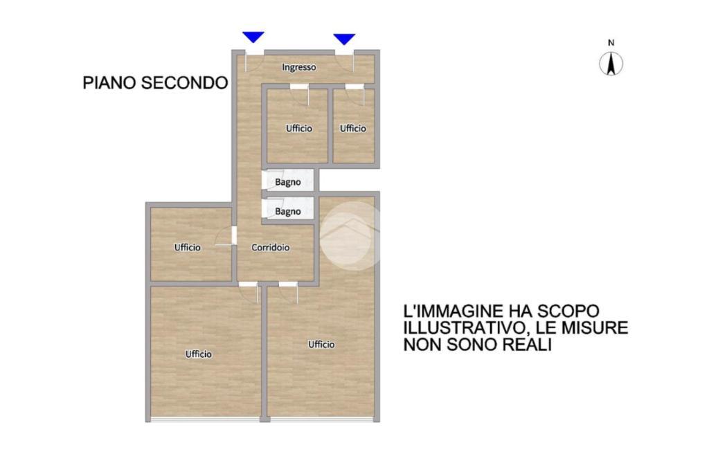 Ufficio in Via Pasubio 10, San Benedetto Del Tronto, {3} - Planimetria 1