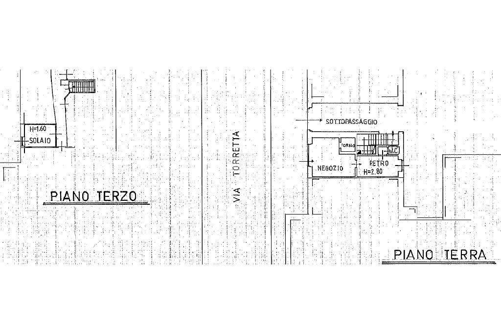 Negozio in Via Torretta 34, Bergamo, {3} - Planimetria 1