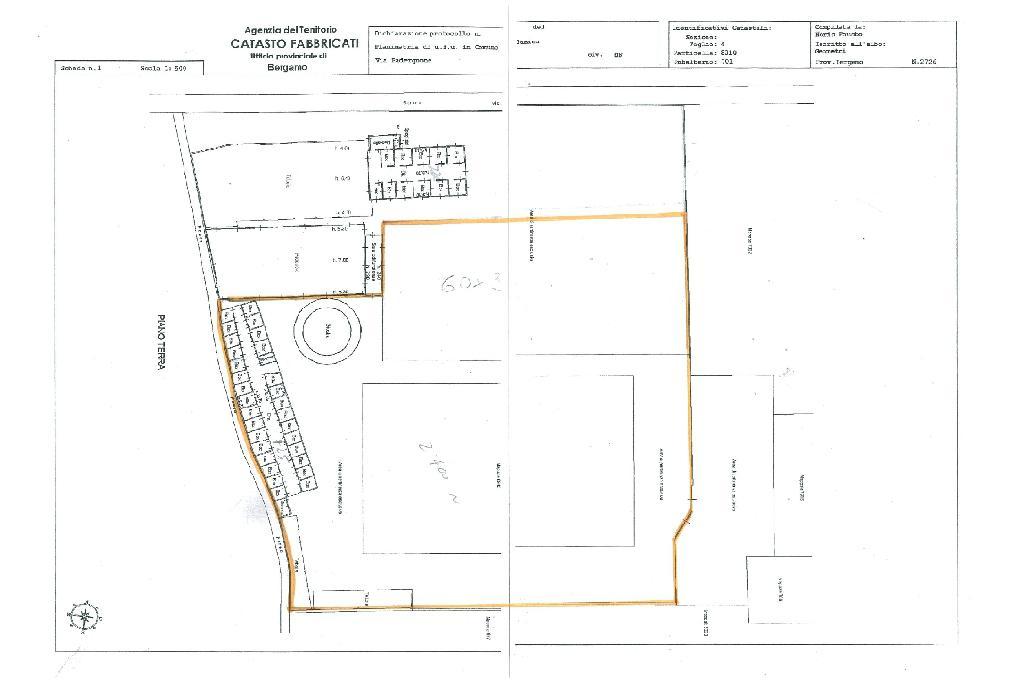 Capannone in Via Padergnone 57, Zanica, {3} - Planimetria 1