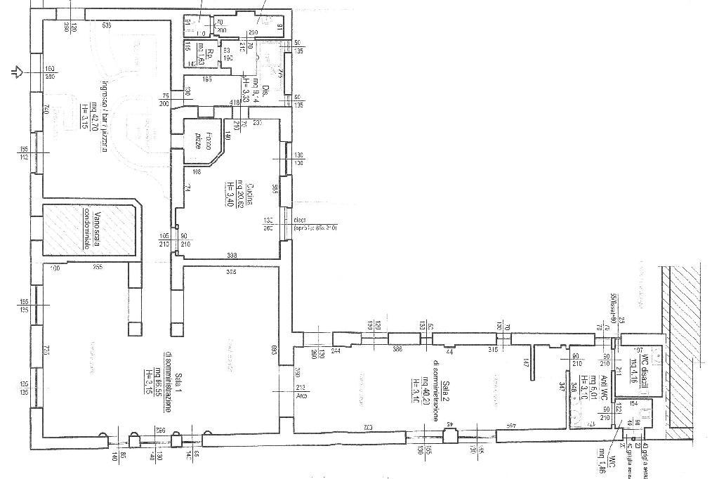 Negozio in Via Fiume 24, Brescia, {3} - Planimetria 1