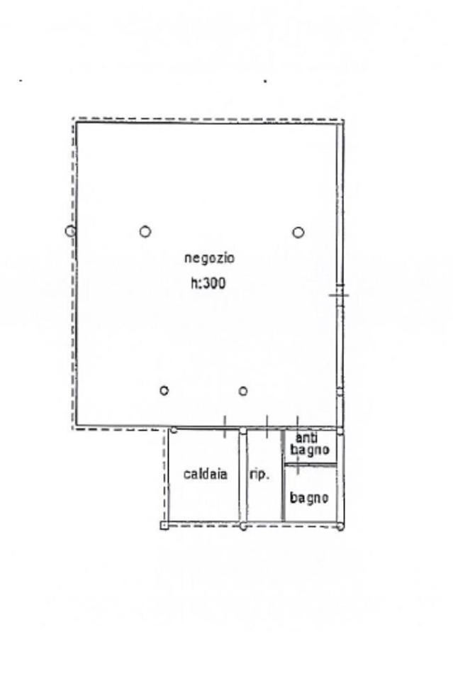 Negozio in Via Marconi 1, Padenghe Sul Garda, {3} - Planimetria 1