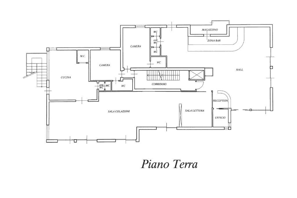 Albergo in Via Brescia, Sirmione, {3} - Planimetria 1