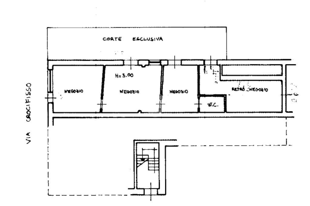 Negozio in Via Crocefisso, Desenzano Del Garda, {3} - Planimetria 1