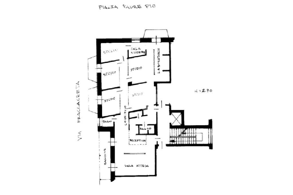 Ufficio in Via Matteo Luigi Guerrieri 57, Foggia, {3} - Planimetria 1