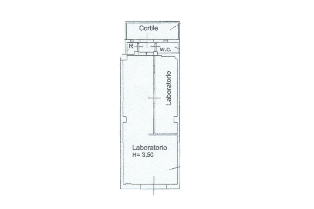 Laboratorio in Via Taranto 53, Foggia, {3} - Planimetria 1