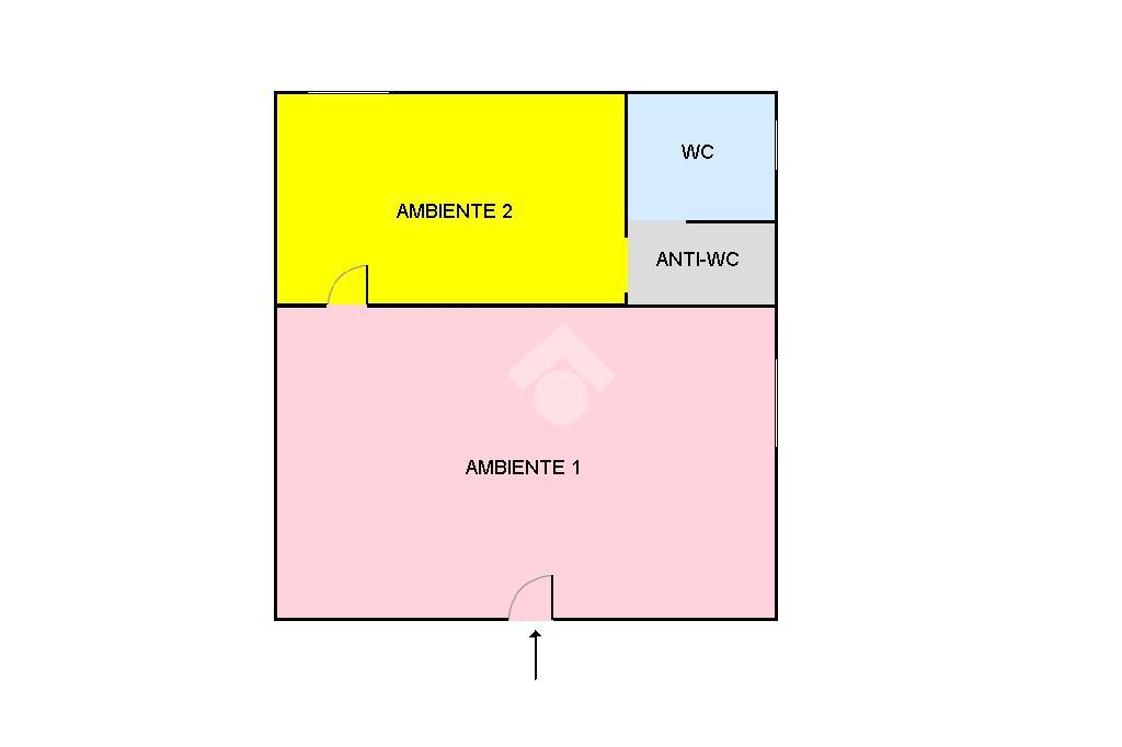 Negozio in Via Rosanea 141, Sant'Anastasia, {3} - Planimetria 1