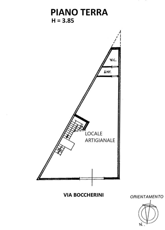 Laboratorio in Via Boccherini, Andria, {3} - Planimetria 1