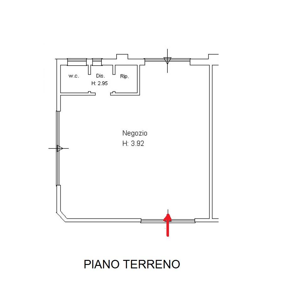 Negozio in Via del Poggiolo, Torrita Di Siena, {3} - Planimetria 1
