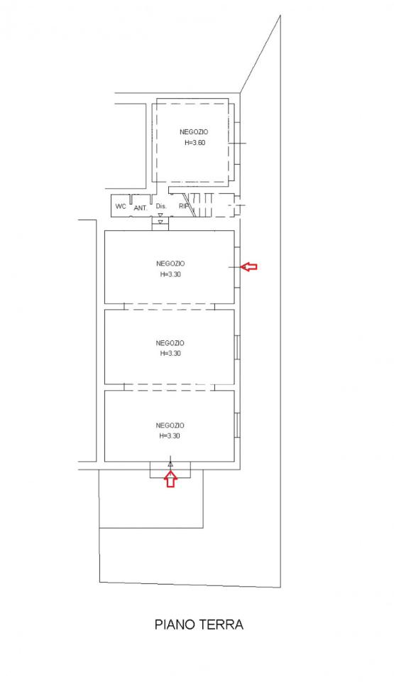 Negozio in Via Traversa Valdichiana Est, Torrita Di Siena, {3} - Planimetria 1
