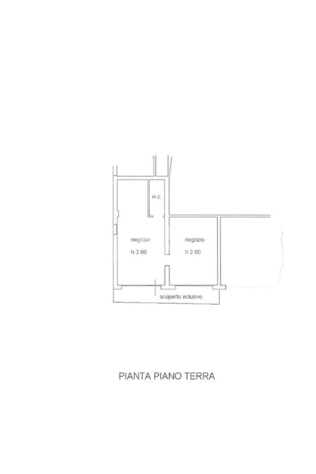 Negozio in Piazza 4 Novembre 17, Sant'Angelo Di Piove Di Sacco, {3} - Planimetria 1