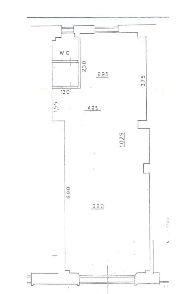 Negozio in Via Frigento 15, Roma, {3} - Planimetria 1
