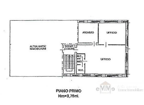 Ufficio in San Lorenzo, Abano Terme, {3} - Planimetria 1