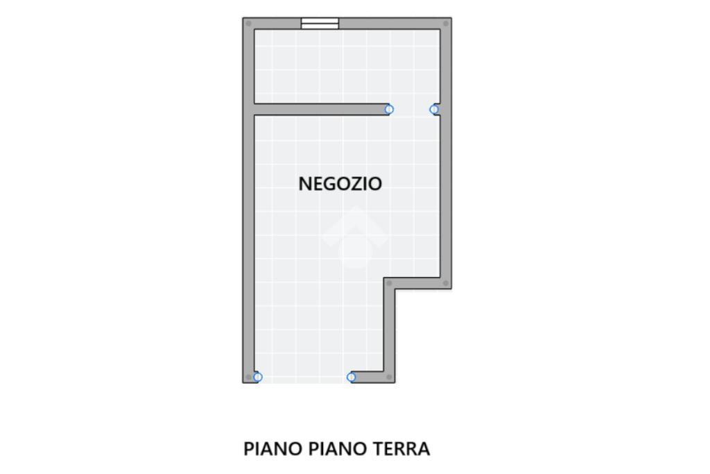 Negozio in Piazza Piazza Clodoveo Bonazzi 5, Bologna, {3} - Planimetria 1