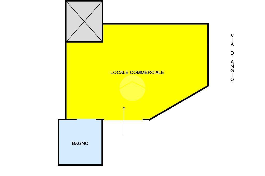 Negozio in Locale Piazza G. della Valle 16, Santa Maria Capua Vetere, {3} - Planimetria 1