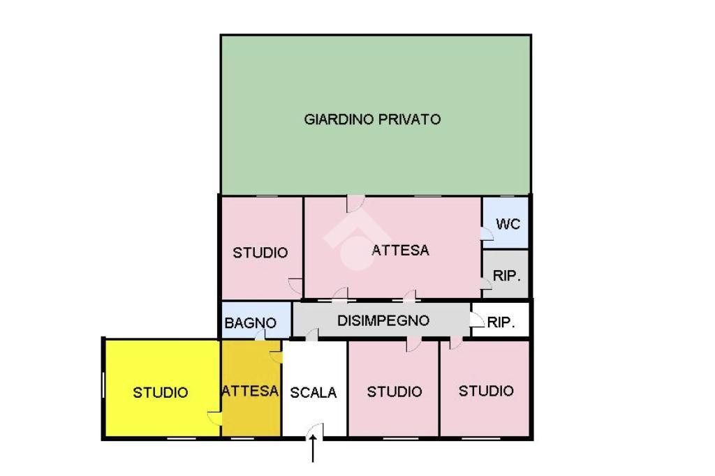 Ufficio in Via Teresa Masselli 64, San Severo, {3} - Planimetria 1