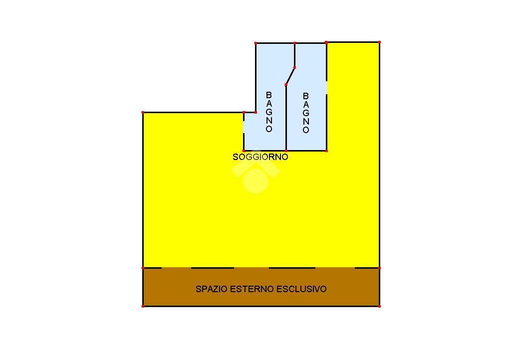 Negozio in Via Garibaldi 47, Teverola, {3} - Planimetria 1