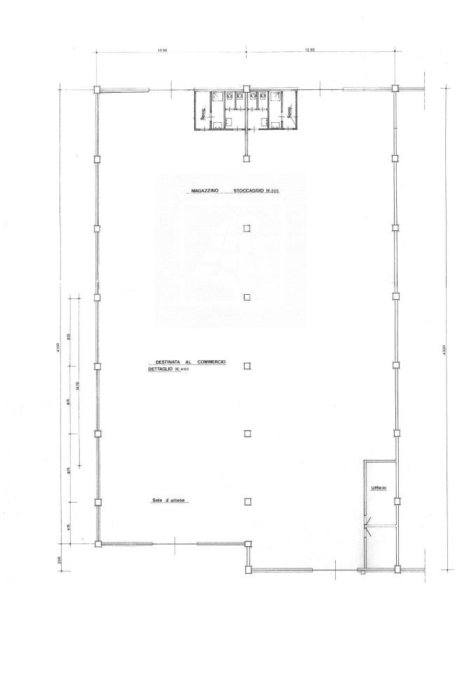 Capannone in Via Pietro Colletta 6, Reggio Emilia, {3} - Planimetria 1