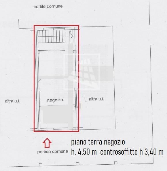 Negozio in Via Caduti della Libertà 3, Albinea, {3} - Planimetria 1