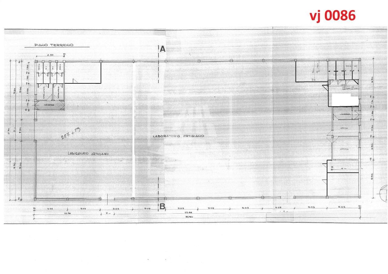 Capannone in Via Antonio Denti 7, Reggio Emilia, {3} - Planimetria 1