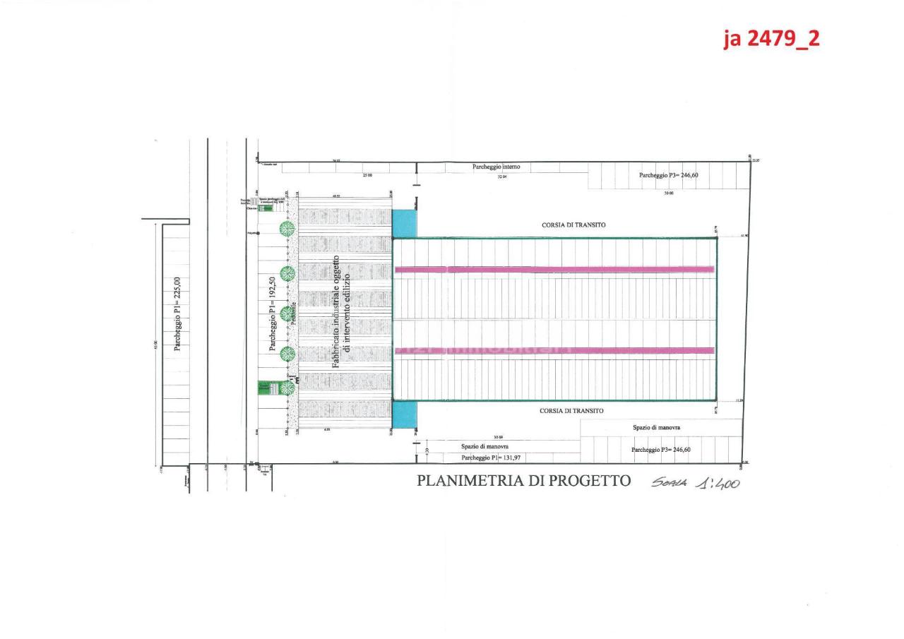 Capannone in Via San Nicola 39, Campegine, {3} - Planimetria 1