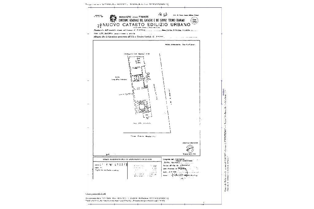 Ufficio in Piazza Vittorio Veneto 1, Firenze, {3} - Planimetria 1
