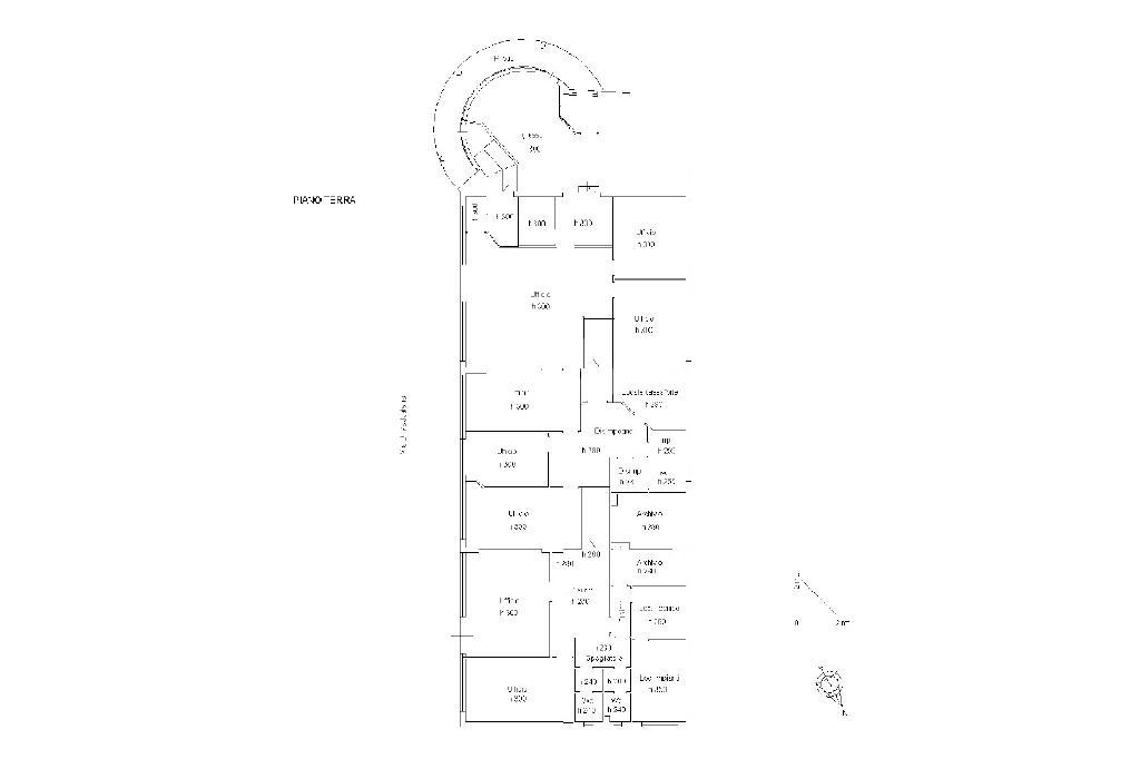 Ufficio in Viale Alessandro Guidoni 10, Firenze, {3} - Planimetria 1