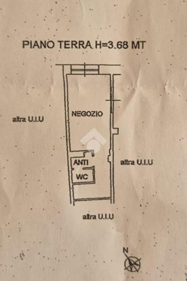 Negozio in Via Carlo Pisacane 14, Castrocaro Terme, {3} - Planimetria 1