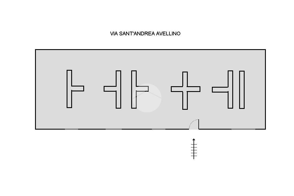 Magazzino in Via Sant'Andrea Avellino 26, Napoli, {3} - Planimetria 1