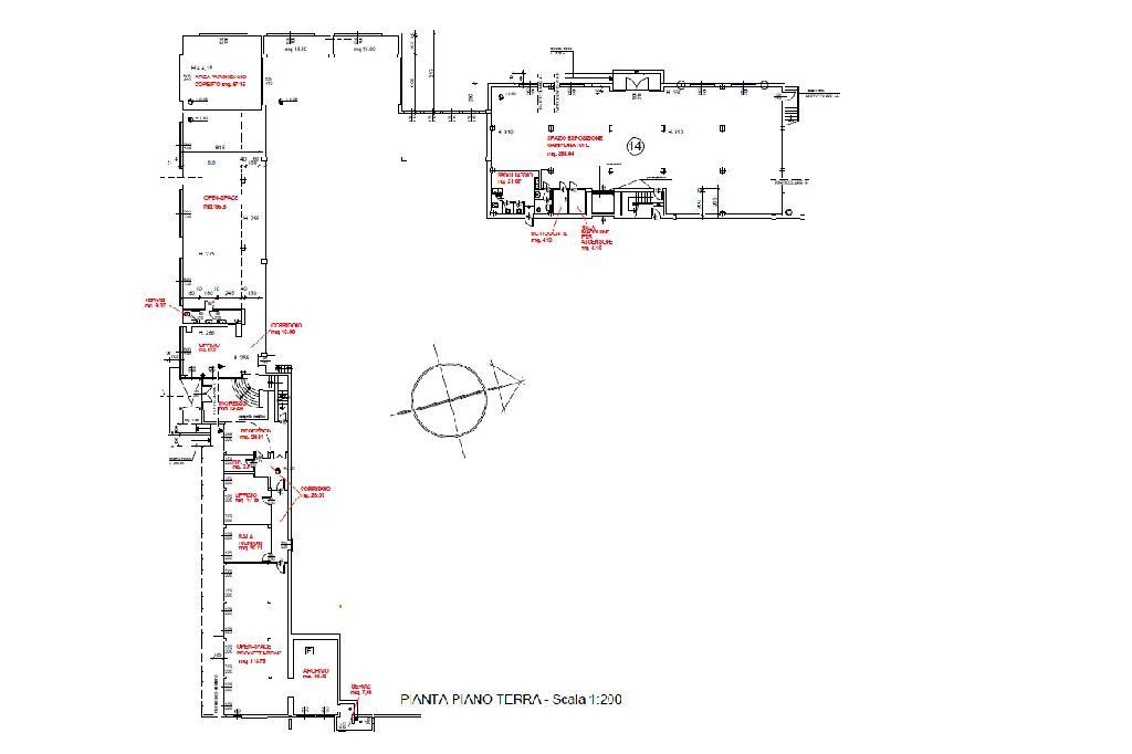 Ufficio in Via Caltana 121, Villanova Di Camposampiero, {3} - Planimetria 1