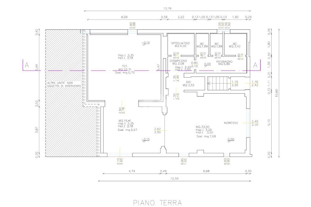 Negozio in Viale del Lavoro 2, Vigonza, {3} - Planimetria 1