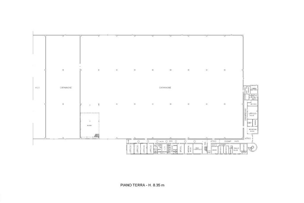 Capannone in Via Stazione 80, Mirano, {3} - Planimetria 1