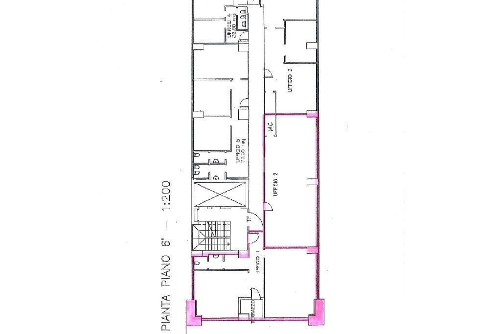 Ufficio in Via dei Castelli Romani 22, Pomezia, {3} - Planimetria 1