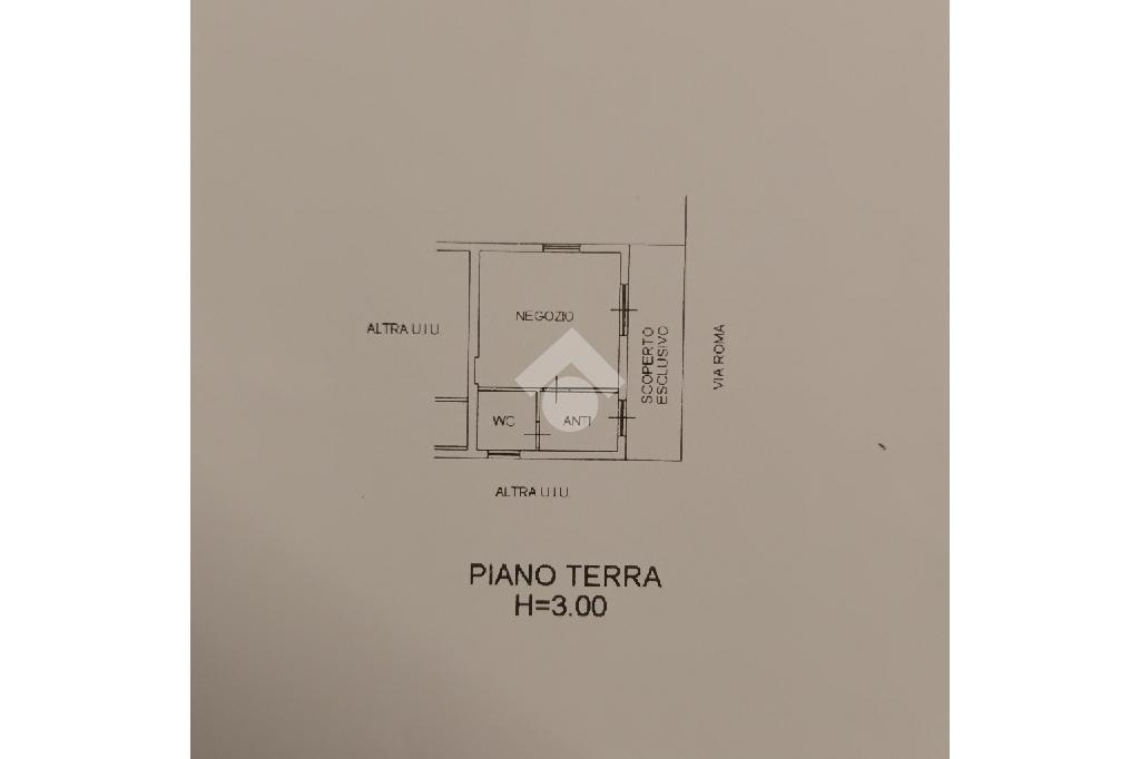 Negozio in Via Roma, Tavullia, {3} - Planimetria 1