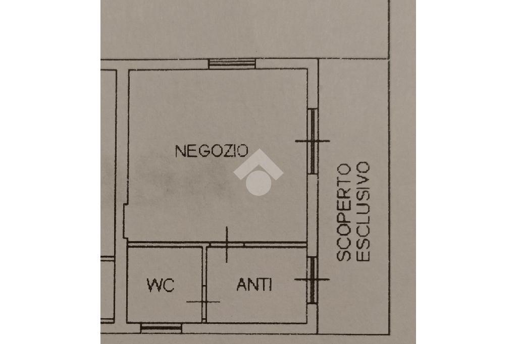 Negozio in Via Roma, Tavullia, {3} - Planimetria 1
