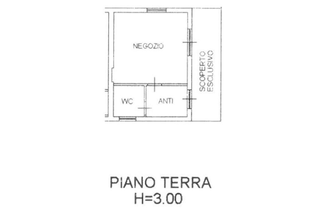 Negozio in Via Roma, Tavullia, {3} - Planimetria 1