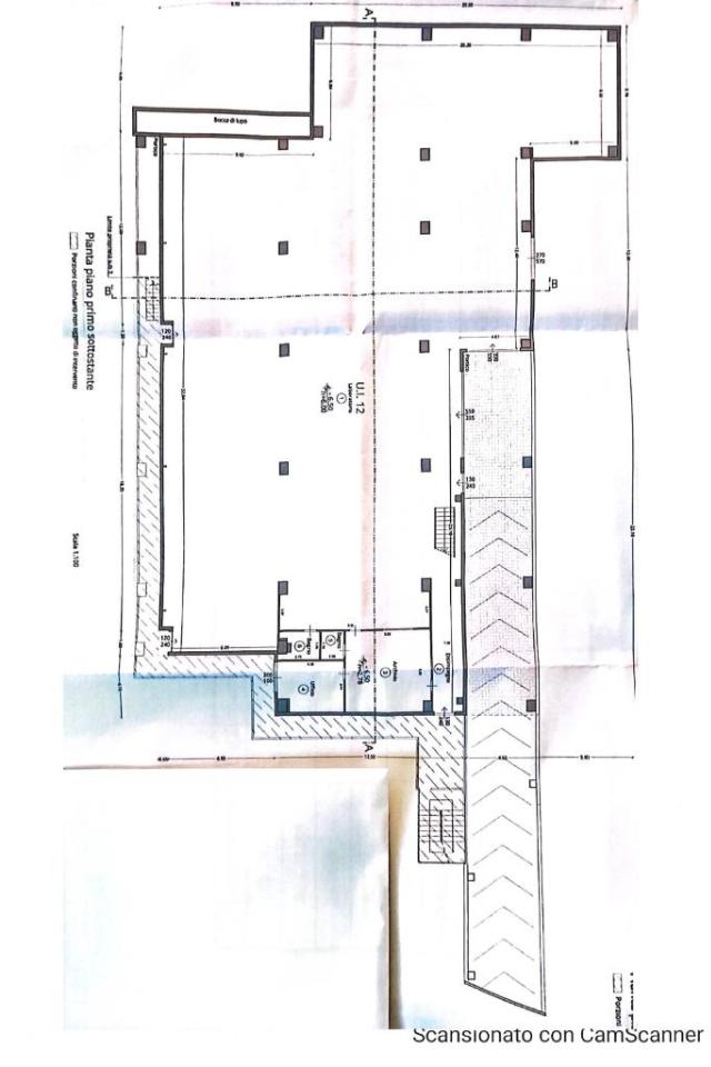 Capannone in Via Gregorio Castaldio 14, San Marino, {3} - Planimetria 1