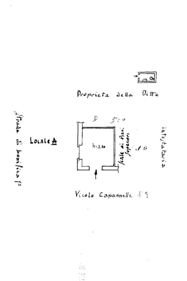 Negozio in Via delle Capannelle 124, Roma, {3} - Planimetria 1
