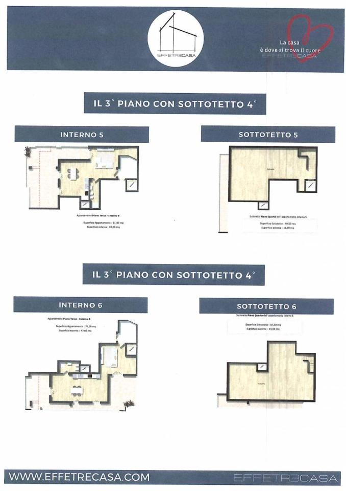 Quadrilocale in Via Benedetto Cairoli, Andria - Planimetria 1