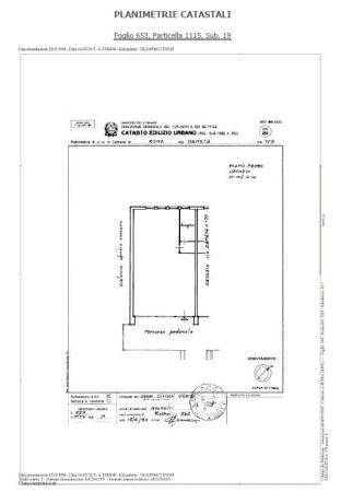 Negozio in Via Dameta 175, Roma, {3} - Planimetria 1