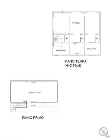 Capannone in Via Ciotti Francesco, Ascoli Piceno, {3} - Planimetria 1