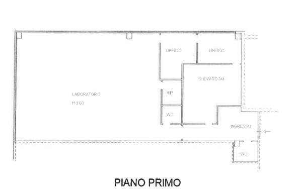 Capannone in Via del Lavoro 24, San Benedetto Del Tronto, {3} - Planimetria 1